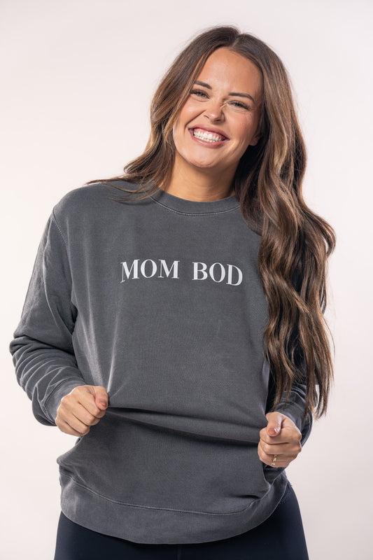 Mom Bod - Sweatshirt (Charcoal)
