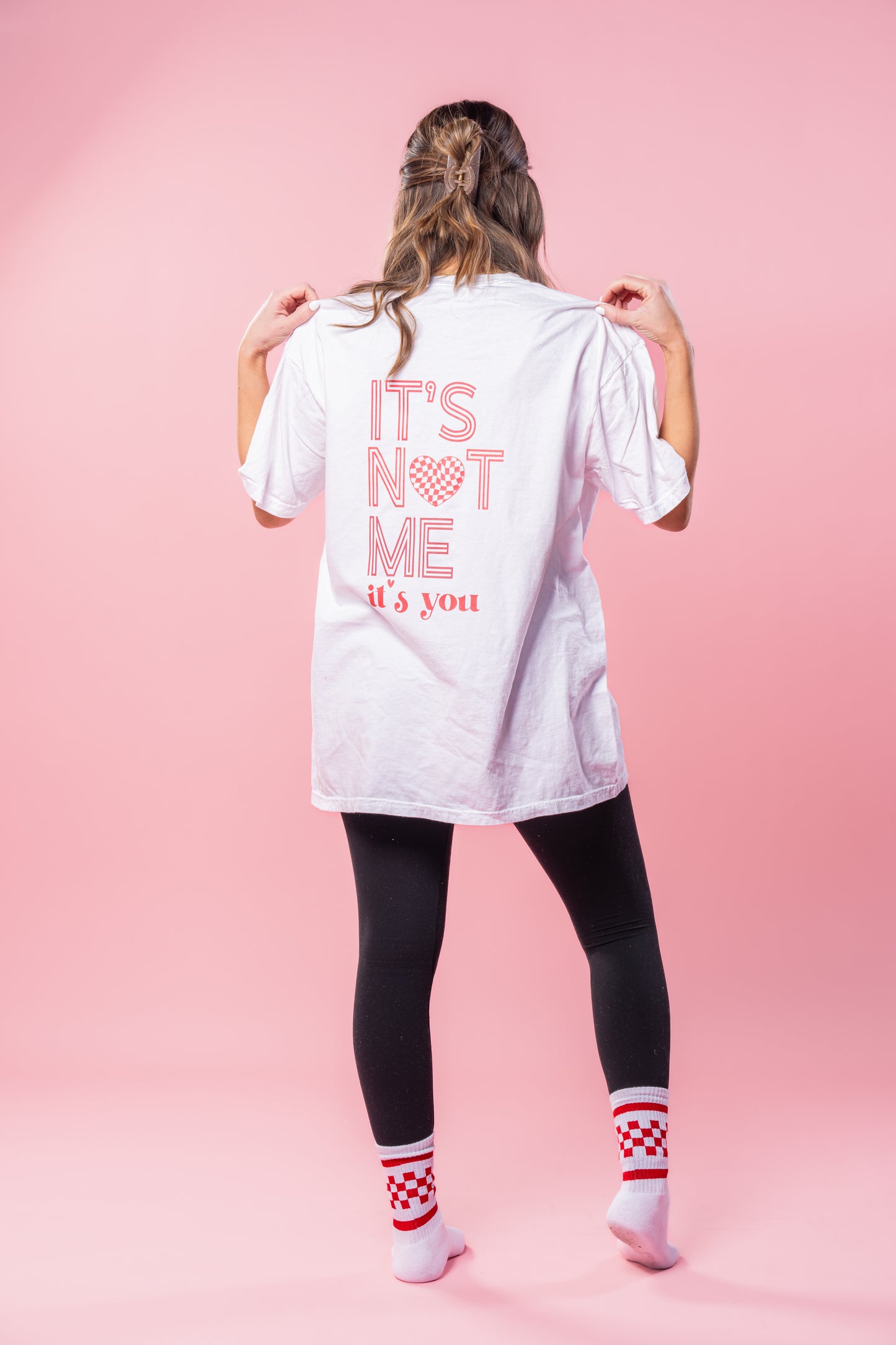 It's Not Me, It's You (Pocket & Back) - Tee (Vintage White, Short Sleeve)
