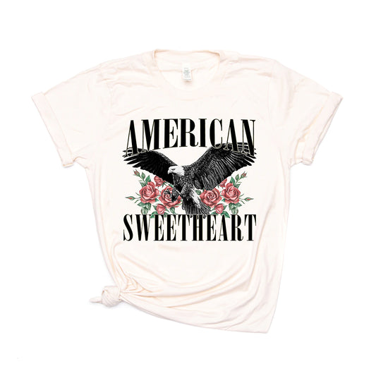 American Sweetheart (Graphic) - Tee (Natural)