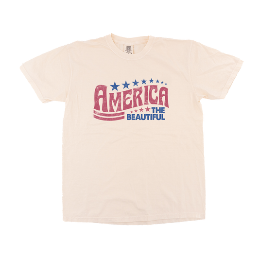 America The Beautiful - Tee (Vintage Natural, Short Sleeve)