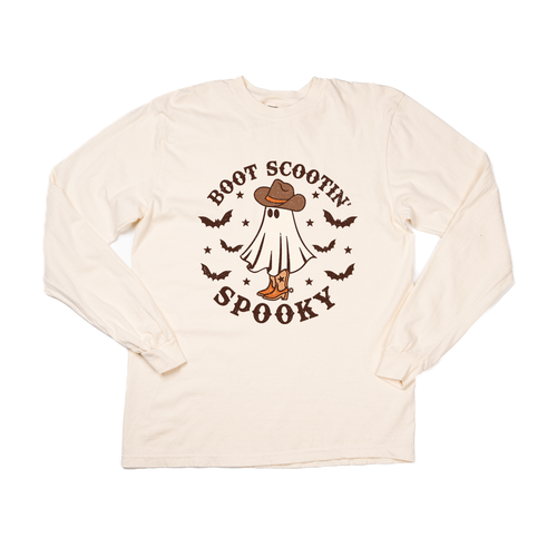 Boot Scootin' Spooky - Tee (Vintage Natural, Long Sleeve)