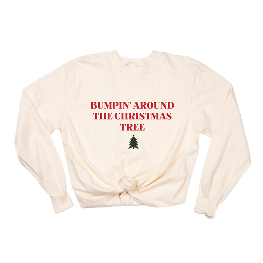 Bumpin' Around the Christmas Tree - Tee (Vintage Natural, Long Sleeve)