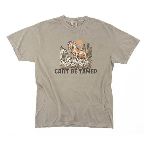 Can't Be Tamed - Tee (Sandstone)