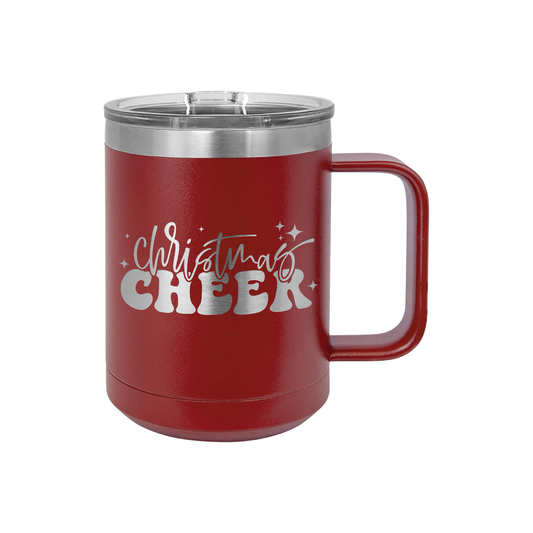 Christmas Cheer - 15oz Coffee Mug Tumbler