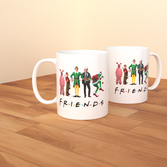 Christmas FRIENDS - Coffee Mug (White)