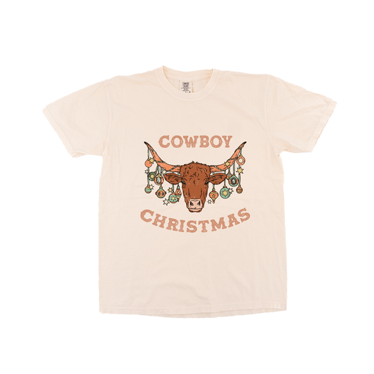Cowboy Christmas - Tee (Vintage Natural, Short Sleeve)
