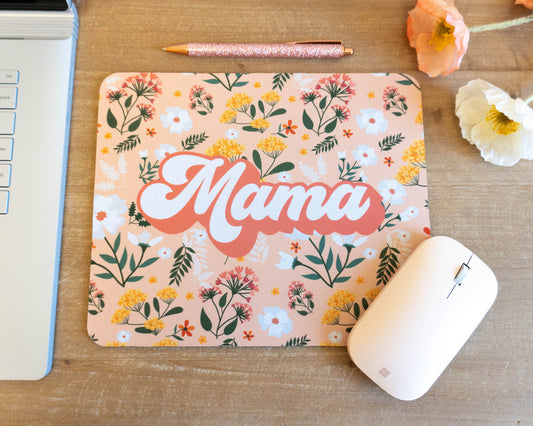 Mama Floral - Mouse Pad