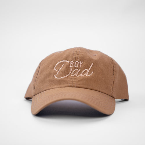 Boy Dad® (Ace, Apricot) - Baseball Hat (Camel)