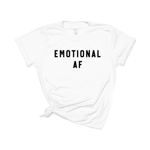 Emotional AF - Tee (White)