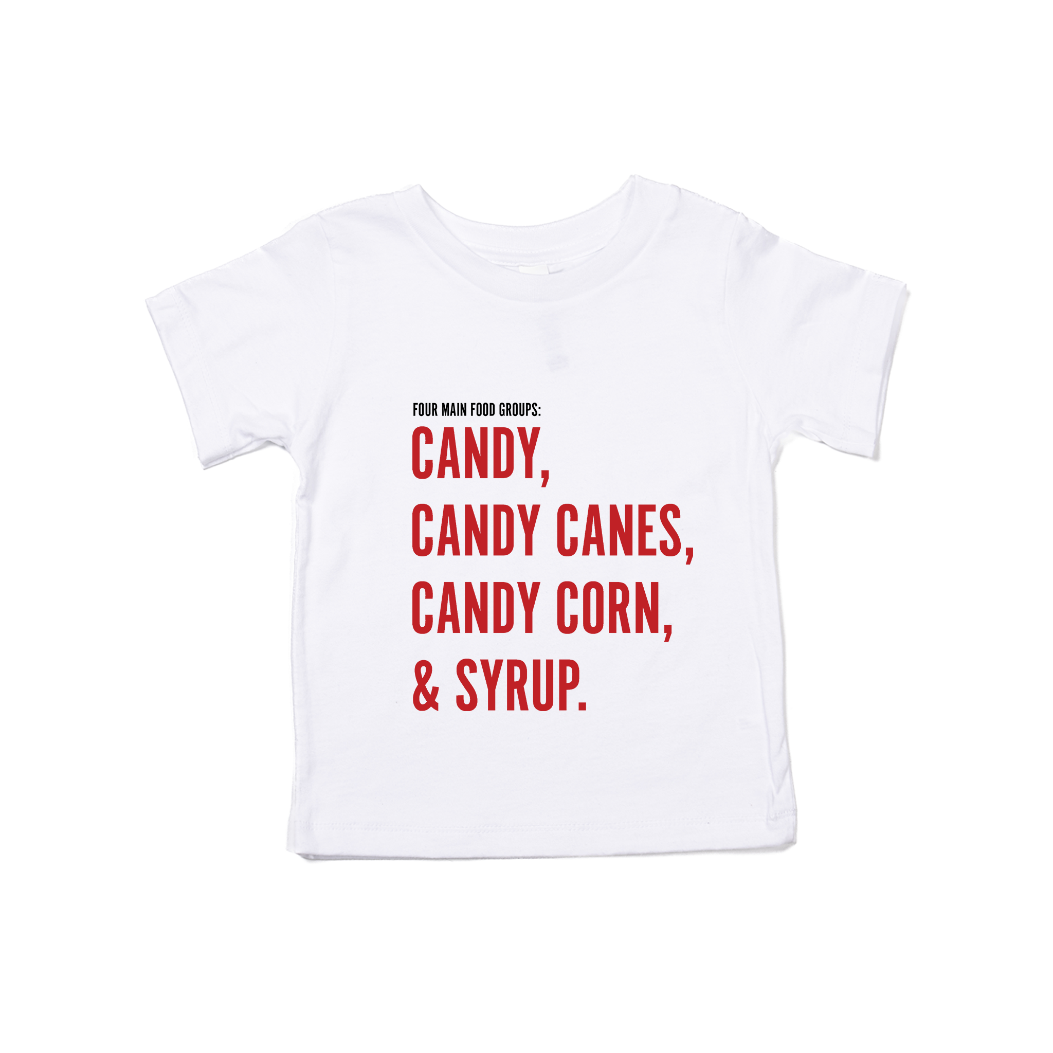 four-main-food-groups-kids-tee-white-aspen-company