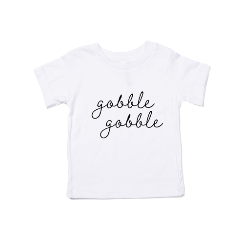 Gobble Gobble - Kids Tee (White)
