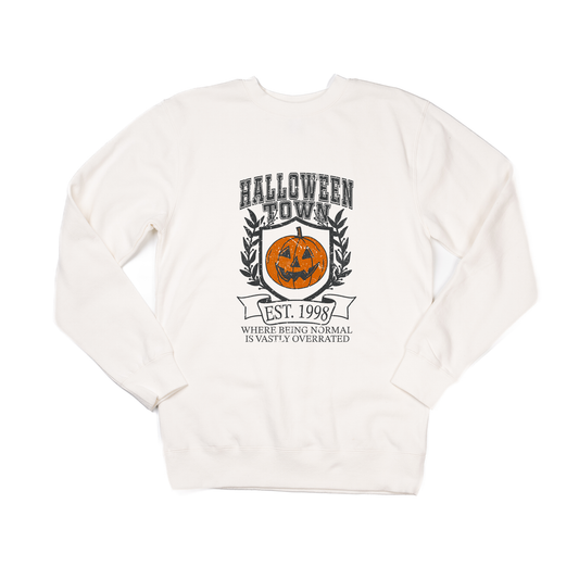 Halloweentown University Normal Is Overrated - Sweatshirt (Creme)