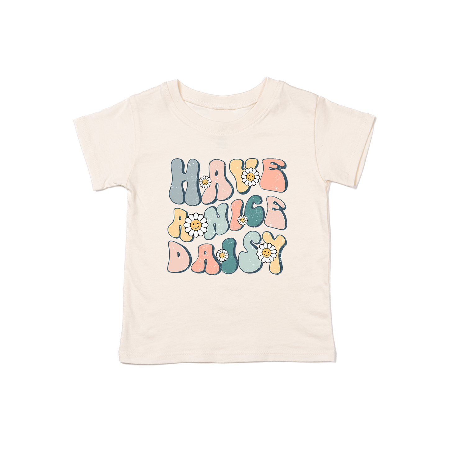 Have a Nice Daisy - Kids Tee (Natural)