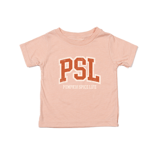 PSL Pumpkin Spice Life - Kids Tee (Peach)
