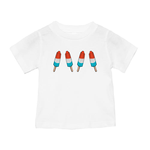 Rocket Pops - Kids Tee (White)
