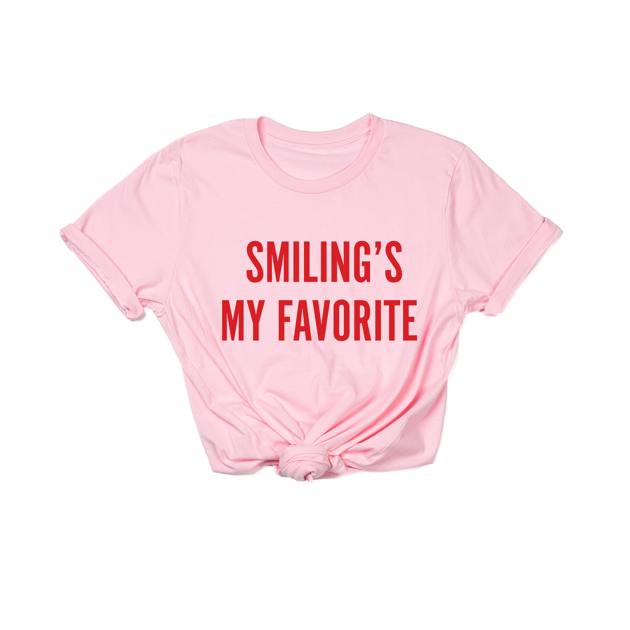 Smilings My Favorite Red Tee Pink Aspen Company