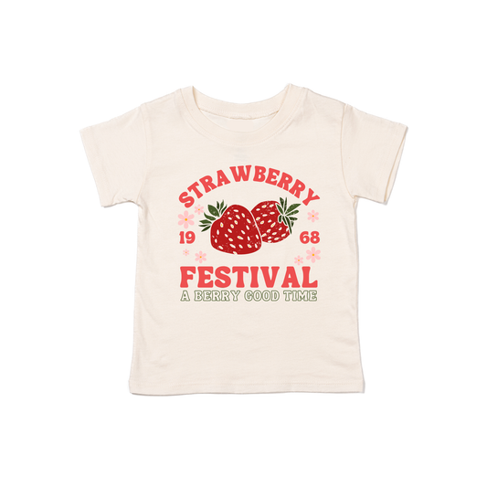 Strawberry Festival - Kids Tee (Natural)