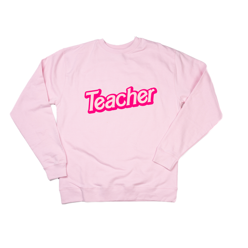 Teacher (Basic) - Sweatshirt (Light Pink)