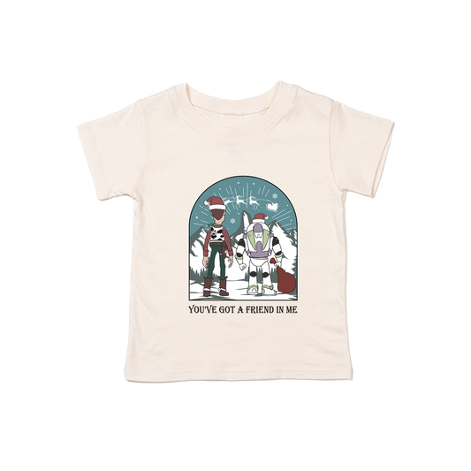 You've got a friend in me Christmas - Kids Tee (Natural)