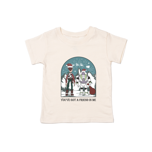You've got a friend in me Christmas - Kids Tee (Natural)