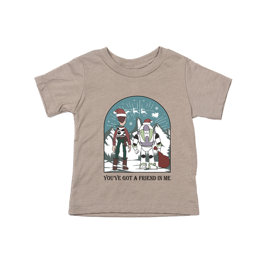 You've got a friend in me Christmas - Kids Tee (Pale Moss)