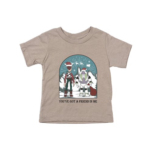 You've got a friend in me Christmas - Kids Tee (Pale Moss)