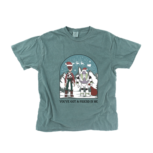 You've got a friend in me Christmas - Tee (Blue Spruce)