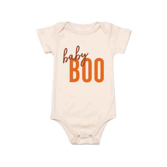 Baby Boo - Bodysuit (Natural, Short Sleeve)