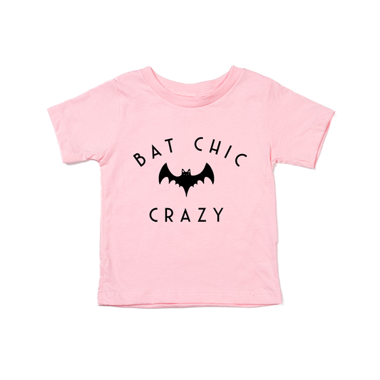 Bat Chic Crazy - Kids Tee (Pink)