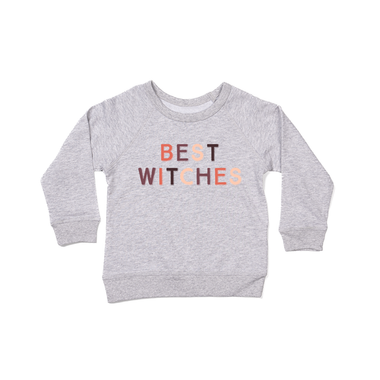 Best Witches - Kids Sweatshirt (Heather Gray)