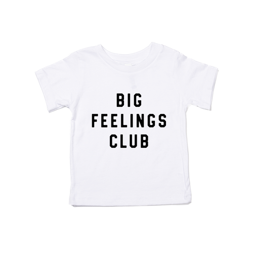 Big Feelings Club - Kids Tee (White)