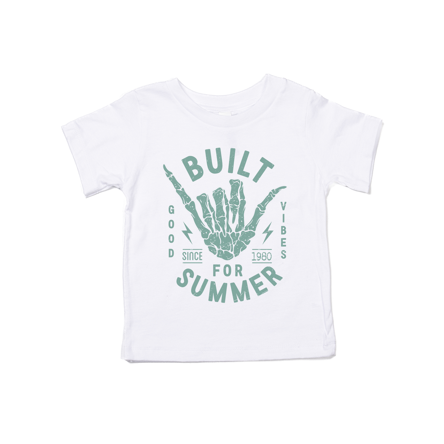 Built for Summer - Kids Tee (White)