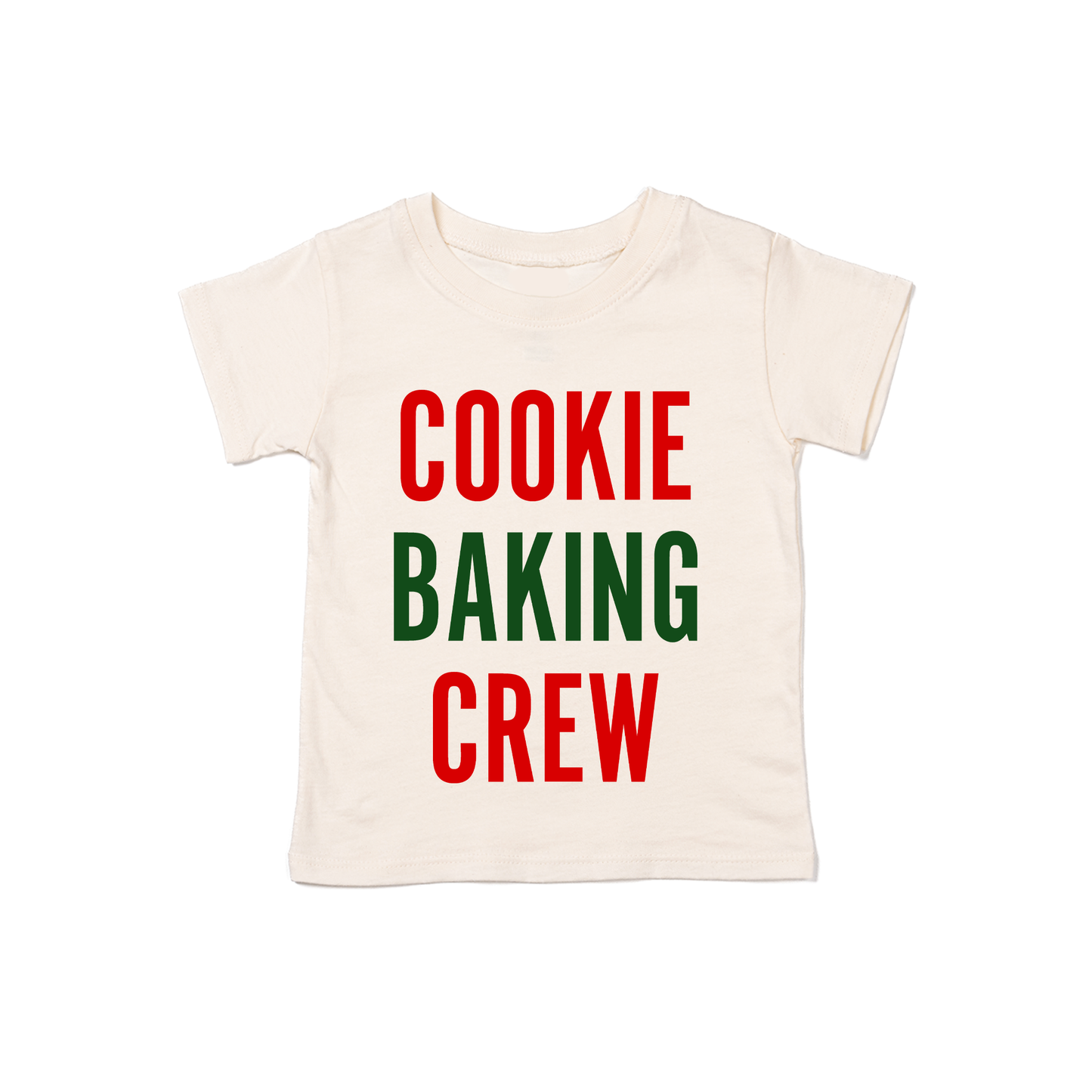 Cookie Baking Crew - Kids Tee (Natural)