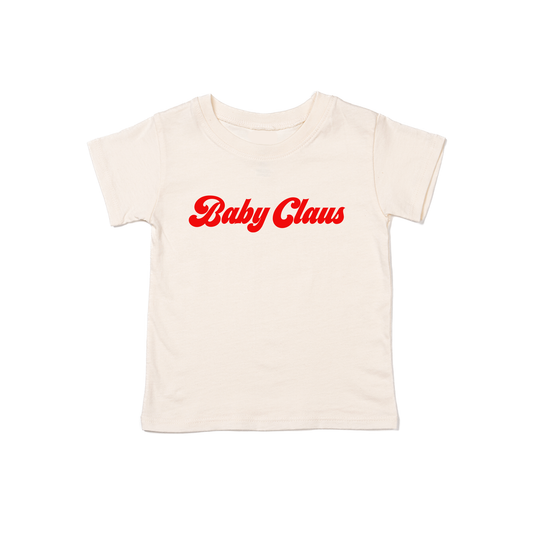 Baby Claus (Red) - Kids Tee (Natural)