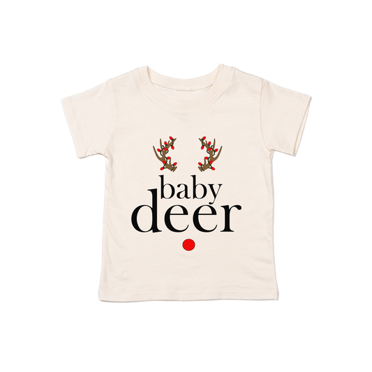 Baby Deer - Kids Tee (Natural)