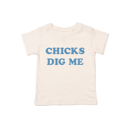 Chicks Dig Me - Kids Tee (Natural)