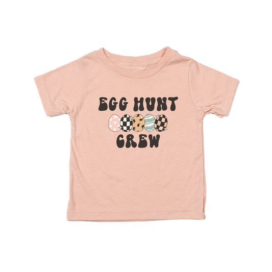 Egg Hunt Crew  - Kids Tee (Peach)