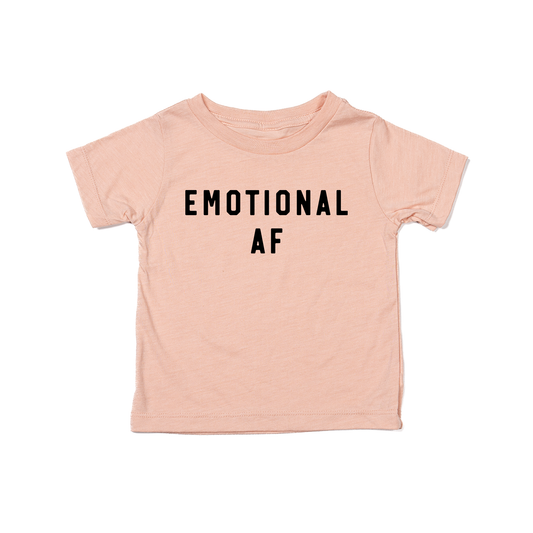 Emotional AF - Kids Tee (Peach)