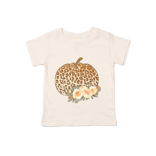 Leopard Pumpkin - Kids Tee (Natural)
