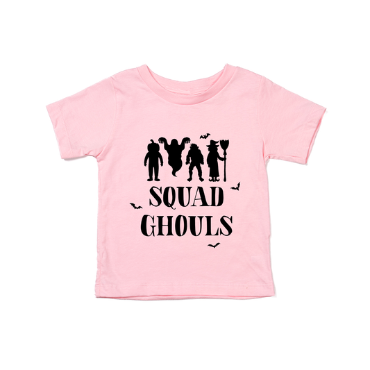 Squad Ghouls (Black) - Kids Tee (Pink)