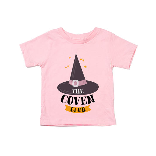 The Coven Club (Black) - Kids Tee (Pink)