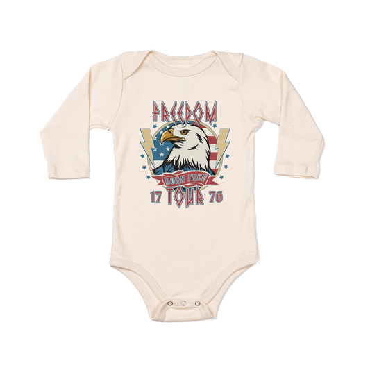 Freedom Tour - Bodysuit (Natural, Long Sleeve)