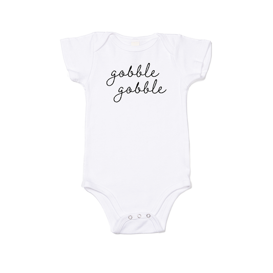 Gobble Gobble - Bodysuit (White, Short Sleeve)