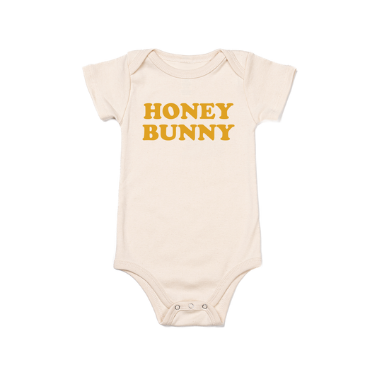 HONEY BUNNY - Bodysuit (Natural, Short Sleeve)