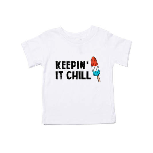 Keepin' it chill - Kids Tee (White)