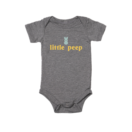 Little Peep - Bodysuit (Gray, Short Sleeve)