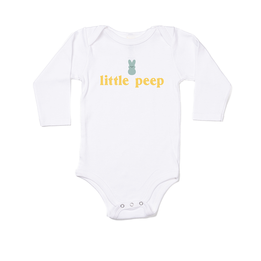 Little Peep - Bodysuit (White, Long Sleeve)