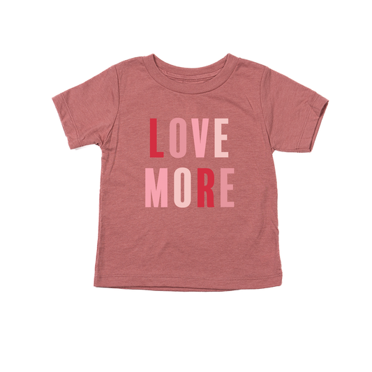 Love More - Kids Tee (Mauve)