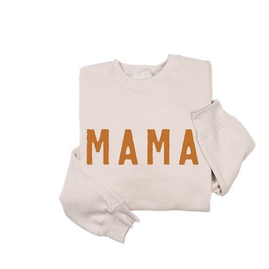 Mama (Rough, Camel) - Sweatshirt (Stone)