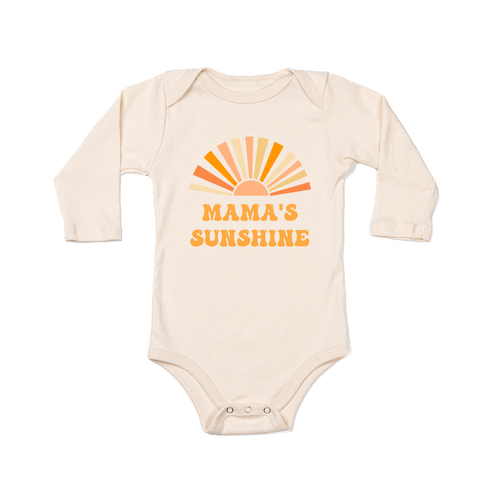Mama's Sunshine - Bodysuit (Natural, Long Sleeve)